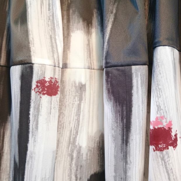 마르니(Marni) 추상화 패턴 아트워크 스커트 (민트급)