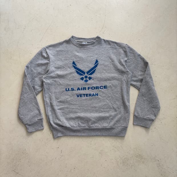 USAF OG 빈티지 미공군 스웻셔츠 M