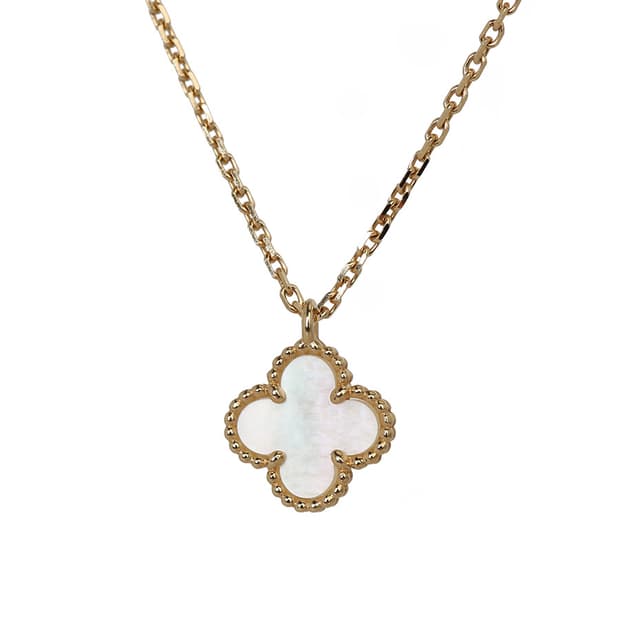 반클리프아펠 스위트 알함브라 목걸이 스윗 마더오브펄 네크리스