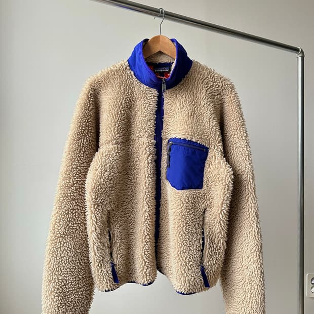 00s Patagonia Deep Pile Classic Cardigan