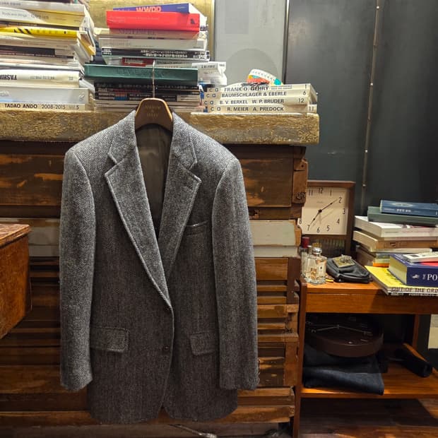 80's 유니온 메이드 해리스트위드자켓