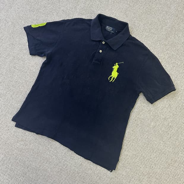 L 폴로랄프로렌 빅포니 카라 반팔티 0415D