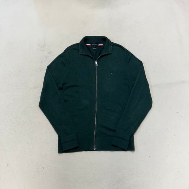 타미힐피거 니트집업
