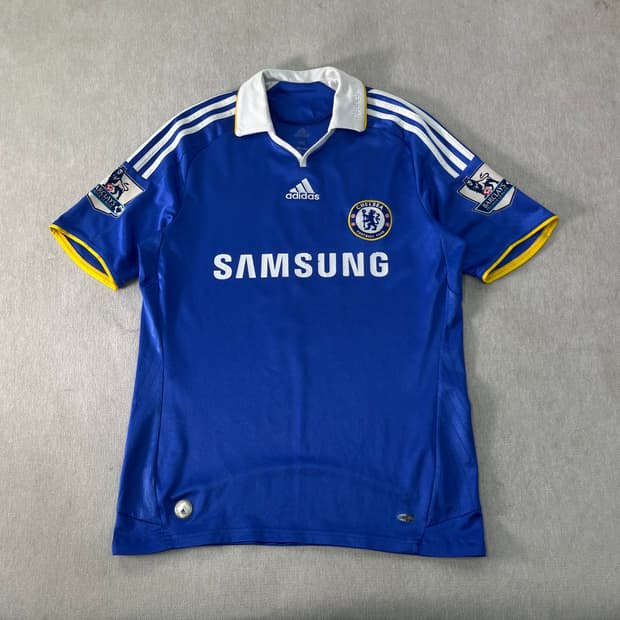 100 아디다스 08-09 첼시 홈 램파드 반팔 유니폼