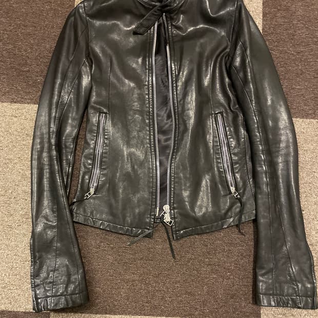 EKAM 에캄 레더자켓