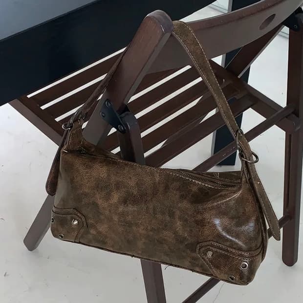 빈티지 워싱 백