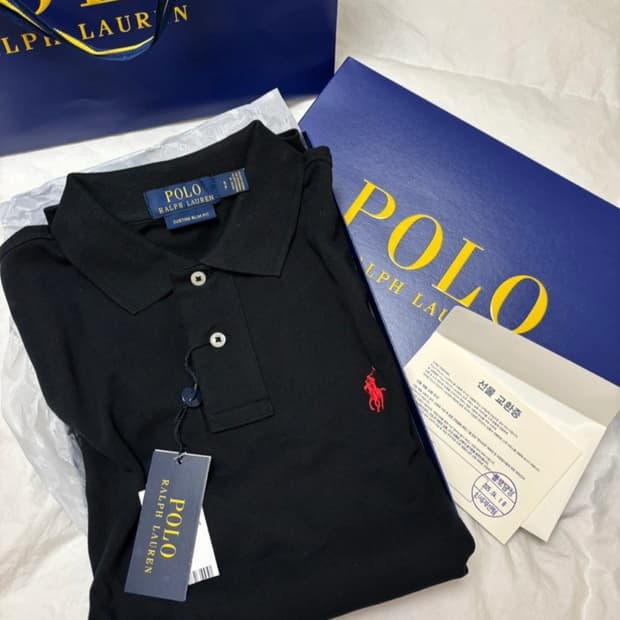 [미 시착 새 상품] 폴로랄프로렌 카라티 s(남녀공용)