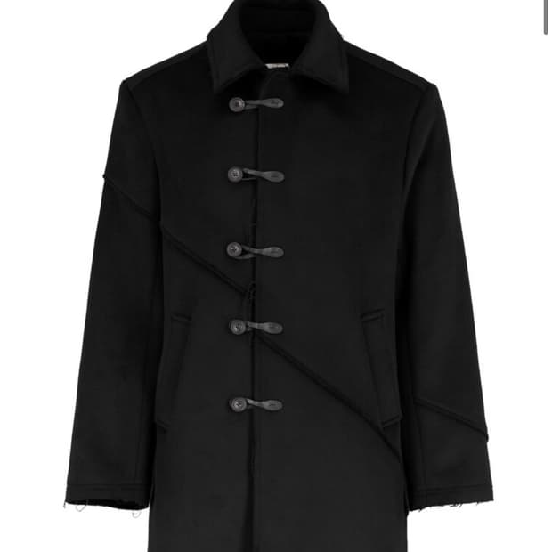 자바워키 O24CB-Bias Cashmere Coat