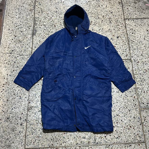 나이키 (NIKE)네이비 빅스우시 올드스쿨 돕바 자켓