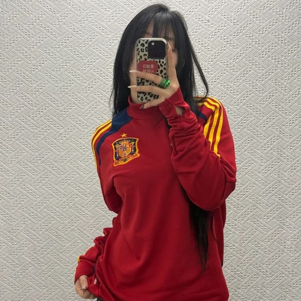 아디다스 스페인 12-13 유니폼 트랙탑 롱슬리브 95 C08481