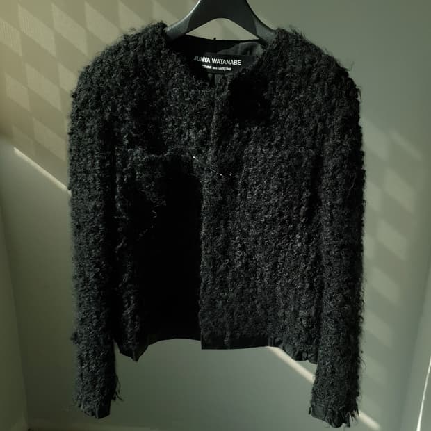 CDG x Junya Watanabe wool mohair jacket