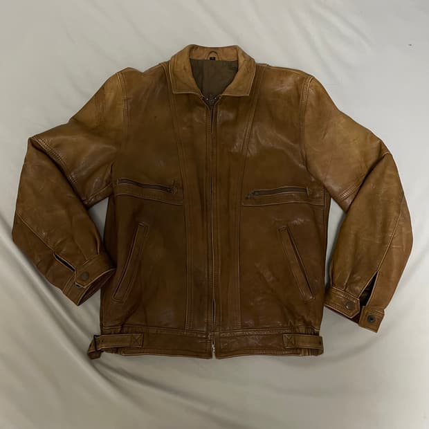 빈티지 가죽자켓