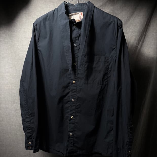 By Walid Collar Cotton Shirt 