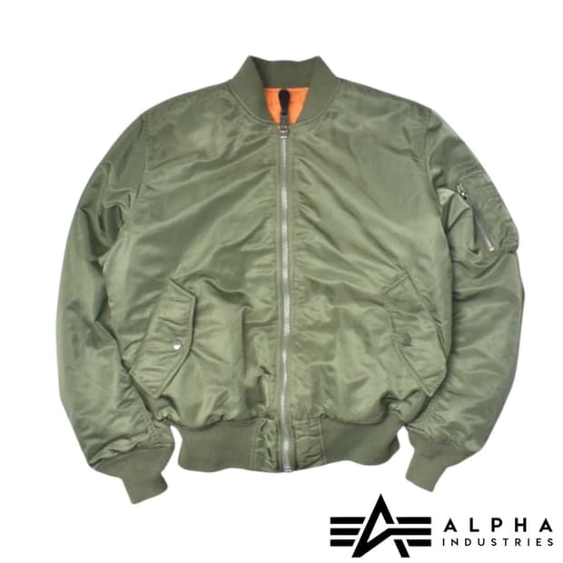 알파인더스트리 MA-1 마원 항공점퍼 플라이트 자켓 M N0489