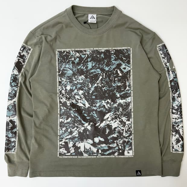 Nike NRG ACG 케이브 롱슬리브 티셔츠 