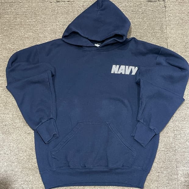 (M) USA Soffe NAVY 밀리터리 미해군 후드티