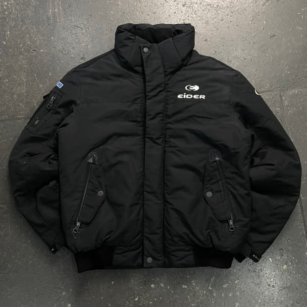 100 아이더  숏패딩