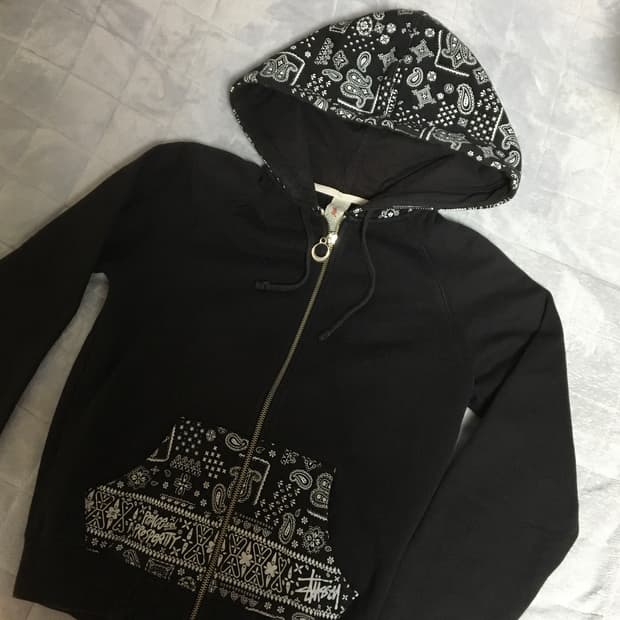 스투시 걸즈 후드집업