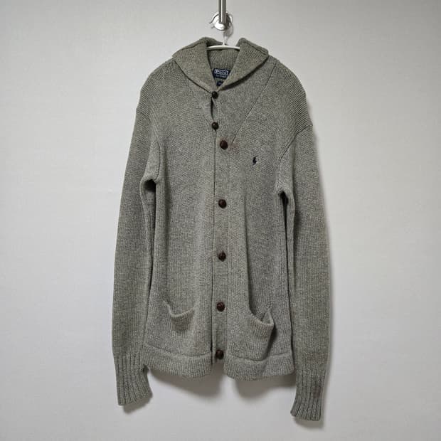 폴로랄프로렌 숄카라 니트 가디건 / 남성 가디건/ 남자 가디건