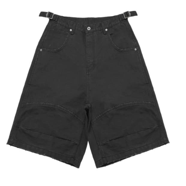 [L] MJD CANVAS 3D KNEE SHORTS BEIGE