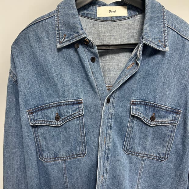 던스트 데님셔츠 xs