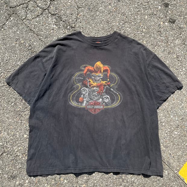 3XL) Harley Davidson JOKER T Shirts