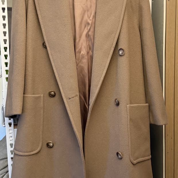 캘빈클라인 더블롱코트