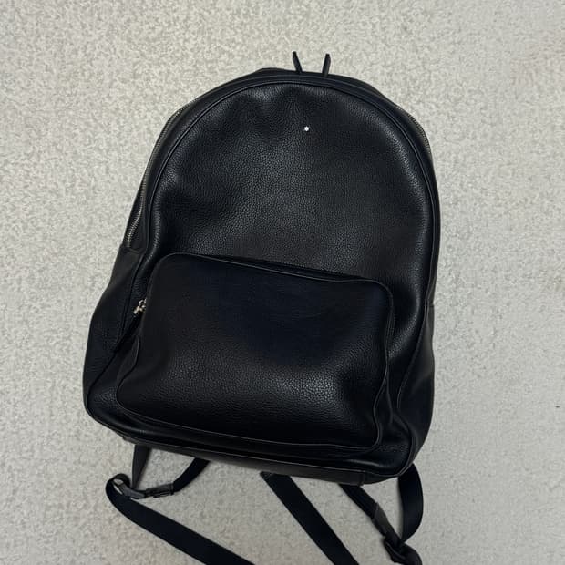 몽블랑 레더 백팩