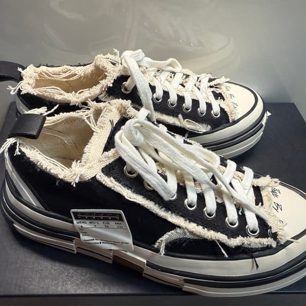xVessel G.O.P. Lows Black 엑스베젤 펑첸왕 스니커즈