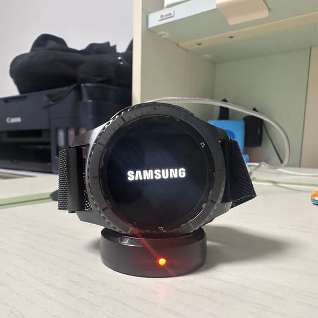 삼성갤럭시워치S3프론티어(블랙)