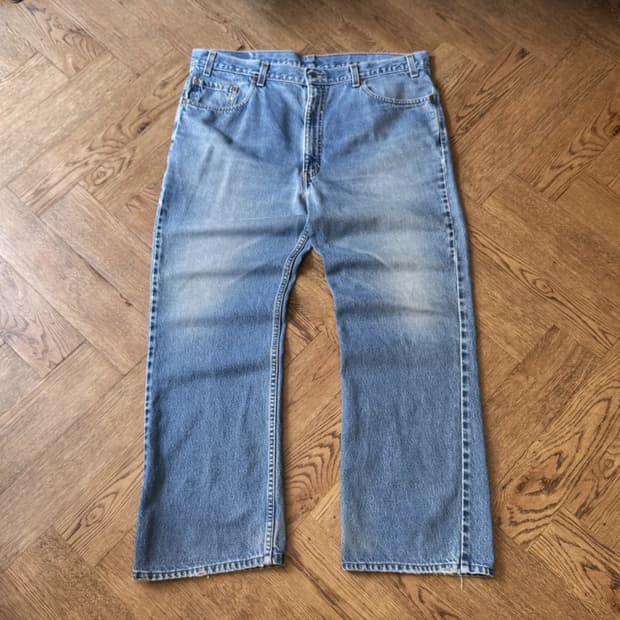 [42]00's 리바이스 517 빈티지 페이딩 플레어진 F48