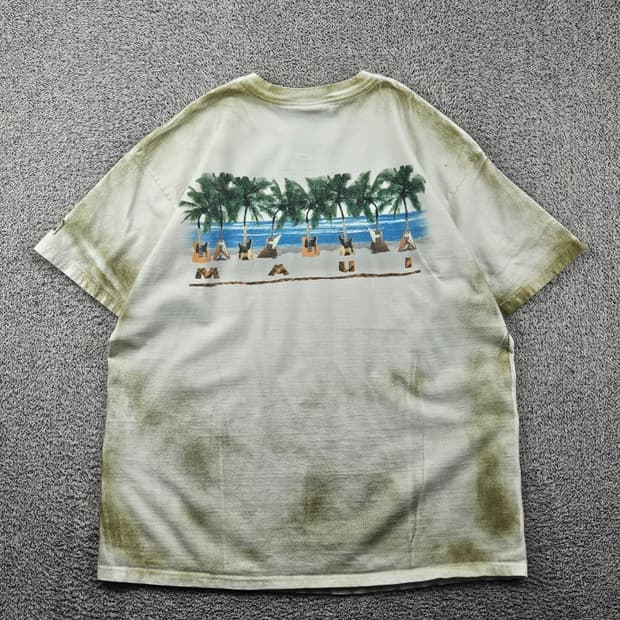 하드락카페 반팔 티셔츠 커스텀 ( 2XL ) / 11954