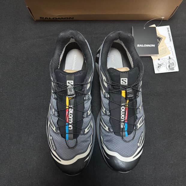 [275] 살로몬 XT-6 고어텍스 블랙 에보니
