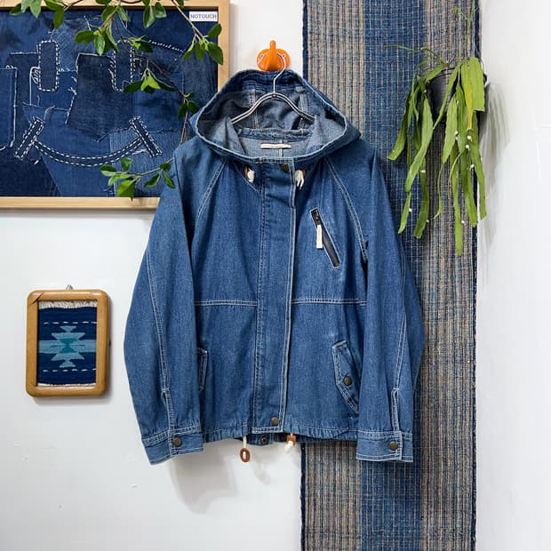 👧🏻OLIVEdesOLIVE Denim Hooded Jacket