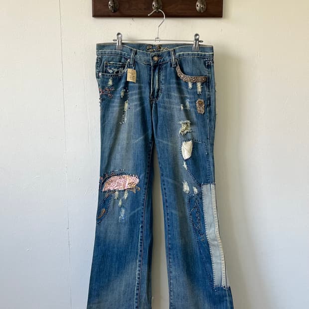 Abercrombie&Fitch 큐빅 데님팬츠