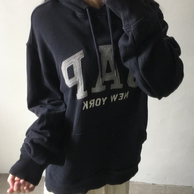 GAP 빅로고 후드티