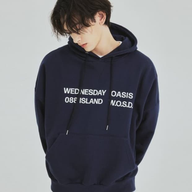 [새제품] 웬즈데이오아시스 후드티