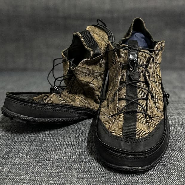 팀버랜드 폴딩 캠핑슈즈 올리브그린