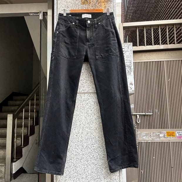 Calvin Klein Jeans 90s Straight 워크 웨어 데님