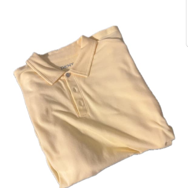 DKNY 남성 카라티 L