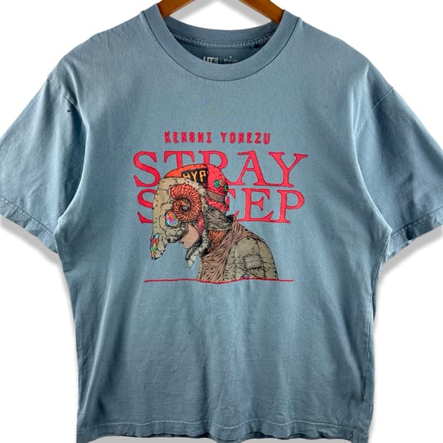 요네즈켄시 UT 스카이블루 반팔티2963