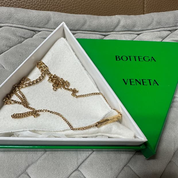 [U] 보테가베네타 골드 체인 목걸이