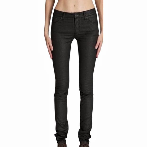 아크네스튜디오 블랙 코팅 진 [새상품]