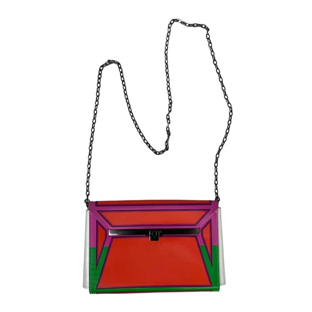 이세이미야케 issey miyake 컬러 숄더백 클러치