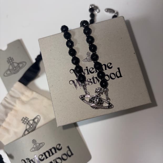 비비안웨스트우드 메살린 초커 블랙