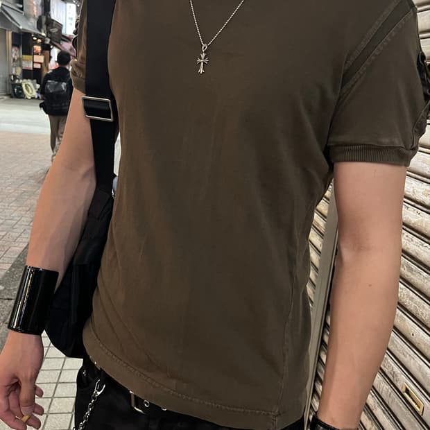 04ss Dolce&Gabbana 아카이브 밀리터리 컴뱃 티셔츠