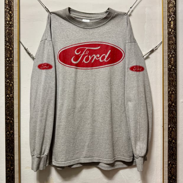 빈티지 90s FORD LOGO 포드 로고 롱슬리브