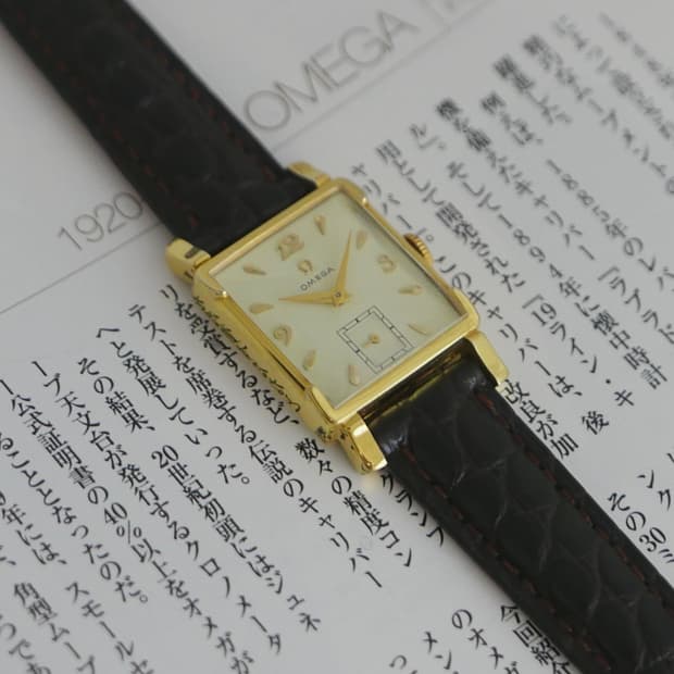 오메가 빈티지 탱크 스몰세컨즈