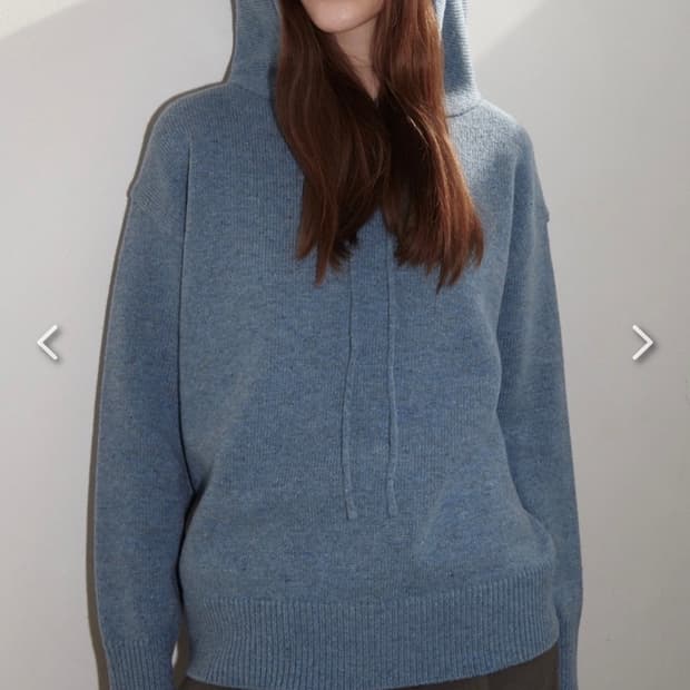 More or Less 모머올레스 니트 후드