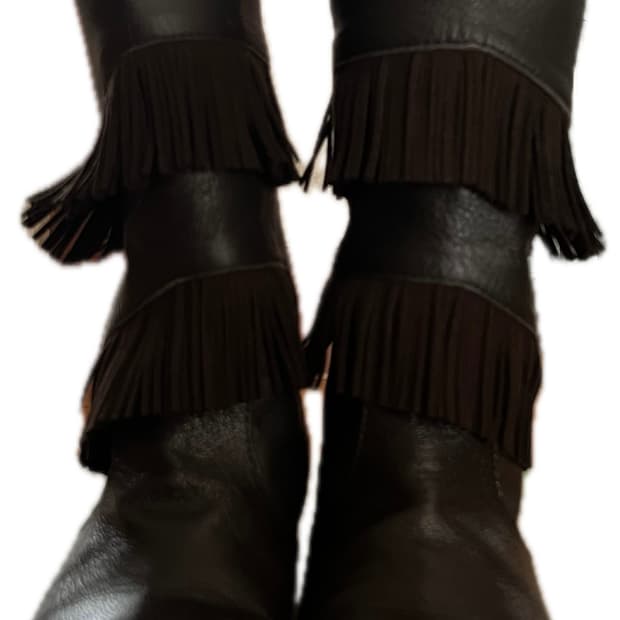 프린지 부츠 240